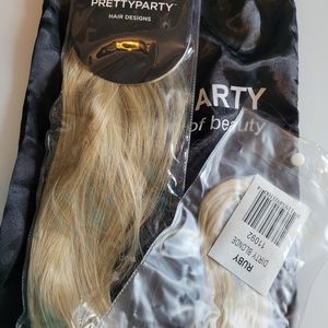 New PrettyParty Ruby Dirty Blonde Ponytail Extension
